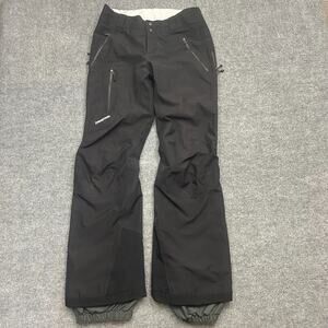Patagonia Womens S Powder Bowl Gore-Tex Pants Black Ski Snowboarding Snow
